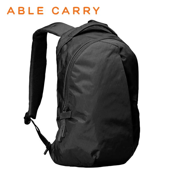 【選べるノベルティ付】 ABLE CARRY エイブルキャリー Thirteen Daybag X-Pac バックパック 13L （カラー：ブラック） 73100 | プレゼント ギフト