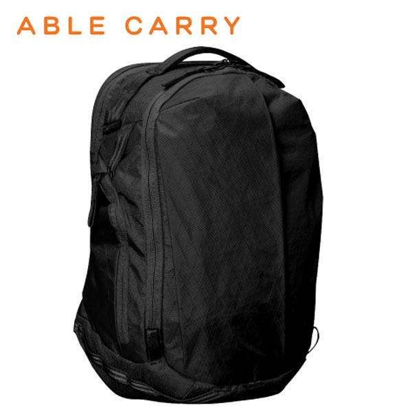 Rakuten - 【選べるノベルティ付】 ABLE CARRY エイブルキャリー Max EDC X-Pac バックパック 26L （カラー：ブラック） 73544 | プレゼント ギフト