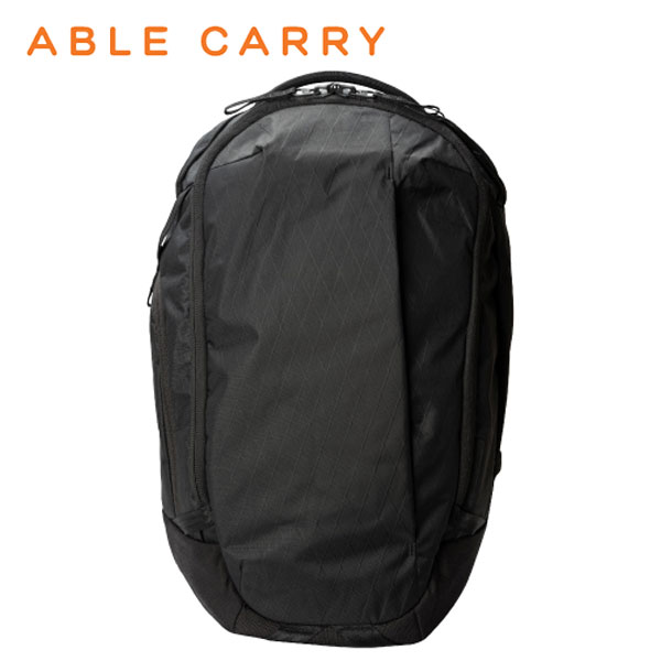 乐天商城 - 【選べるノベルティ付】 ABLE CARRY エイブルキャリー Max Backpack X-Pac バックパック 30~32L （カラー：ブラック） 73560 | プレゼント ギフト