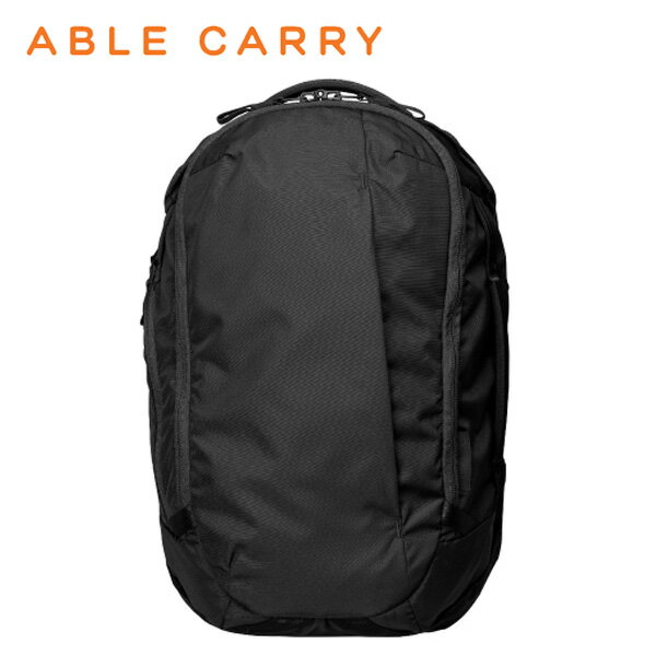 Rakuten - 【選べるノベルティ付】 ABLE CARRY エイブルキャリー Max Backpack Cordura Ripstop バックパック 30~32L （カラー：ブラック） 73251 | プレゼント ギフト