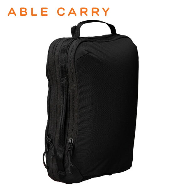 Rakuten - 【選べるノベルティ付】 ABLE CARRY エイブルキャリー Cube Cordura Ripstop トラベルポーチL （カラー：ブラック） 73657 | プレゼント ギフト