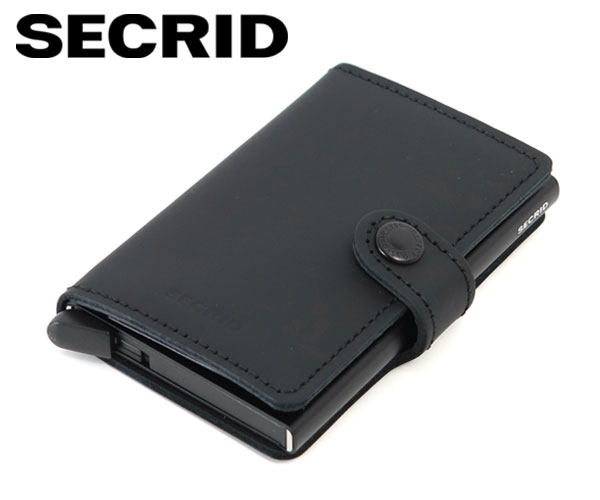 SECRID セクリッド ミニウォレット MATTE （カラー：ブラック） MM | プレゼント ギフト