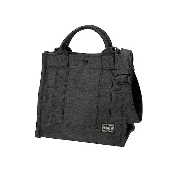 ポーター スモーキー 2WAYトートバッグ(S) 592-27628 PORTER SMOKY 2WAY TOTE BAG(S) （カラー：ブラック） | 2WAYトートバッグ 592-27628 吉田カバン PORTER 鞄 メンズ レディース 日本製 プレゼント