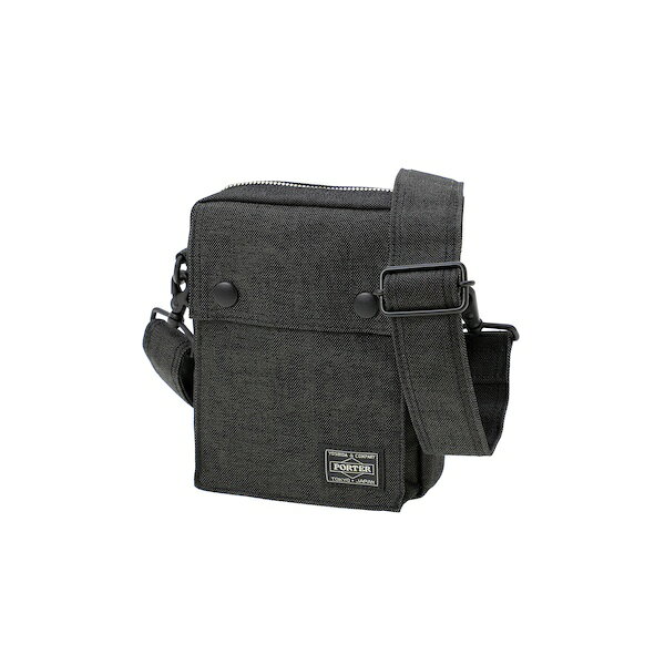 ポーター スモーキー バーティカルショルダーバッグ 592-27532 PORTER SMOKY VERTICAL SHOULDER BAG （カラー：ブラック） バーティカルショルダーバッグ 592-27532 吉田カバン PORTER 鞄 メンズ レディース 日本製 プレゼント
