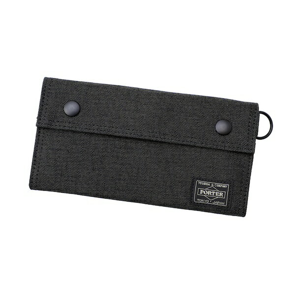 Rakuten - ポーター スモーキー ロングウォレット 592-26371 PORTER SMOKY LONG WALLET （カラー：ブラック） | ロングウォレット 592-26371 吉田カバン PORTER 鞄 メンズ レディース 日本製 プレゼント