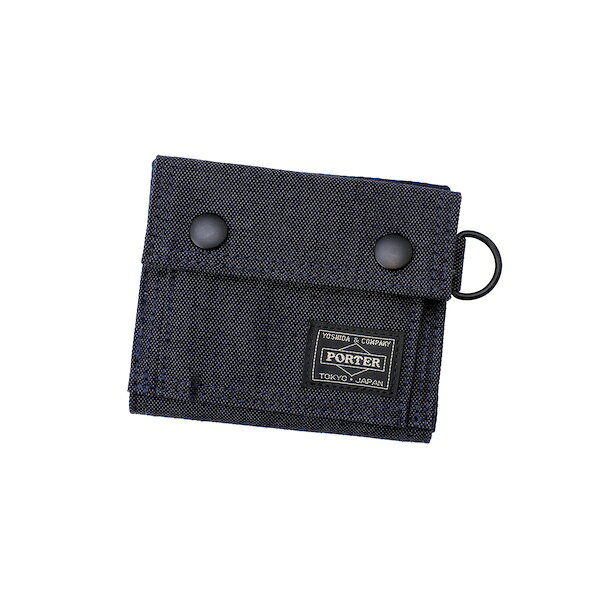M - ポーター スモーキー ウォレット 592-26370 PORTER SMOKY WALLET （カラー：ネイビー） | ウォレット 592-26370 吉田カバン PORTER 鞄 メンズ レディース 日本製 プレゼント