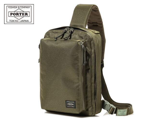 Rakuten - ポーター ユニット スリングショルダーバッグ(S) 784-05468 （カラー：カーキ） | スリングショルダーバッグ S 784-05468 吉田カバン PORTER UNIT 鞄 メンズ 日本製 プレゼント
