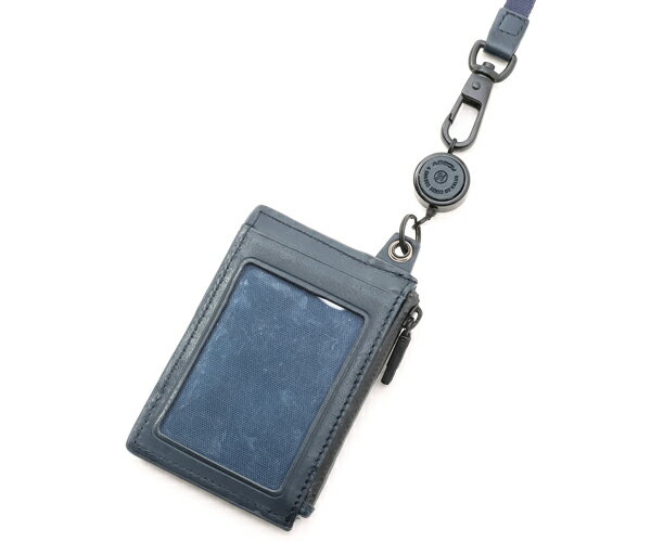 【すぐに使える30％OFFクーポン＆選べるノベルティ付】 AS2OV アッソブ HABIT SHOULDER SERIES パスケース （カラー： ネイビー） 072101 | プレゼント ギフト