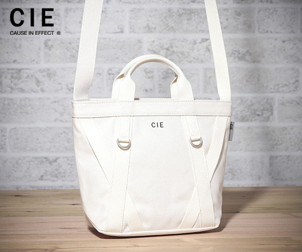  CIE シー ダックキャンバス トート トートバッグS ホワイト 041802 | トートバッグ トートバック ミニトートバッグ ミニトート バッグ ショルダー 海外旅行 ショルダーバック 男性 誕生日プレゼント メンズ レディース メンズバック ブランド