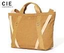 【限定クリアボトルプレゼント】【選べるノベルティ付】 CIE シー ダックキャンバス トート トートバッグL (カラー:コヨーテ) 042000 | プレゼント...