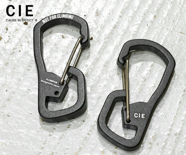 ＼全品エントリーで+P10倍！／【メール便対象商品】CIE シー カラビナ （カラー：NATO BLACK） 082100 | メンズ レディース ブランド プ...