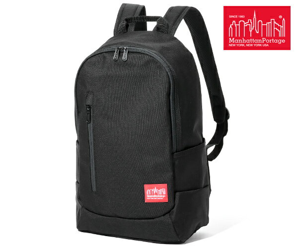 【すぐに使える10％OFFクーポン＆選べるノベルティ付】Manhattan Portage マンハッタンポーテージ バックパック （カラー：ブラック） MP1270JR | ギフト プレゼント