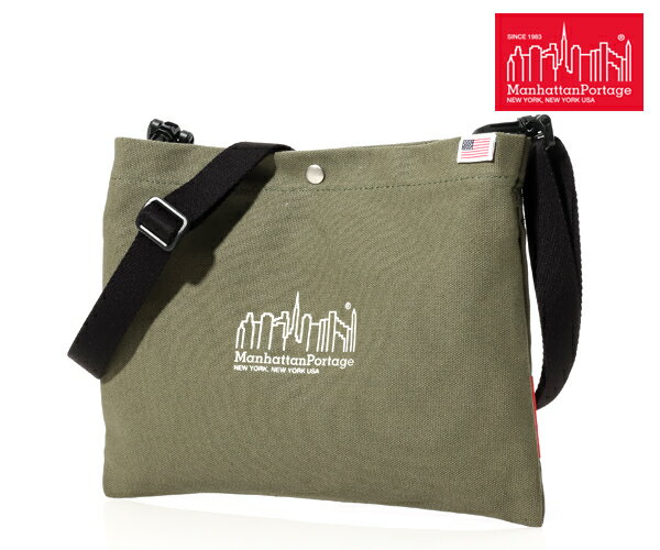 【選べるノベルティ付】 Manhattan Portage マンハッタンポーテージ サコッシュ （カラー：オリーブ） ..
