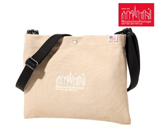 【選べるノベルティ付】 Manhattan Portage マンハッタンポーテージ サコッシュ （カラー：ベージュ） ..