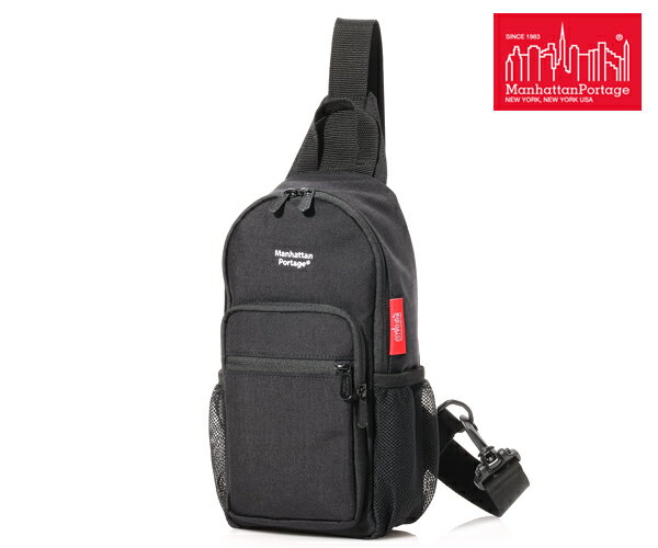 【選べるノベルティ付】 Manhattan Portage マンハッタンポーテージ スリングバッグ （カラー：ブラック） MP1932JR | プレゼント ギフト