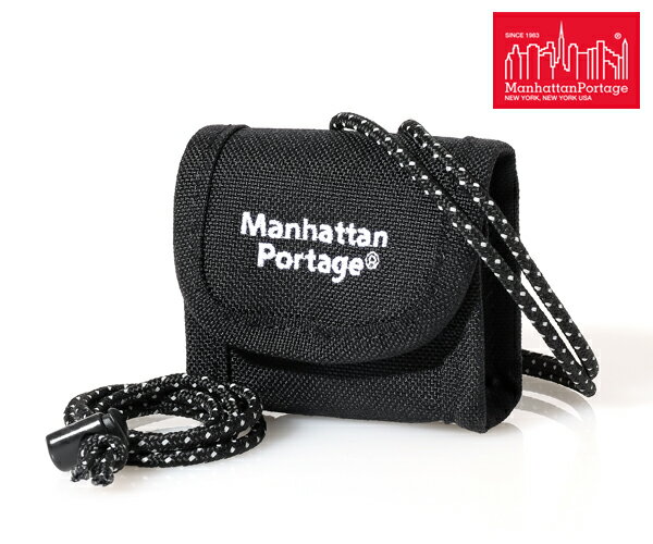 ポーチ（3000円程度） Manhattan Portage マンハッタンポーテージ AirPodsポーチ （カラー：ブラック） MP2018 | ギフト プレゼント