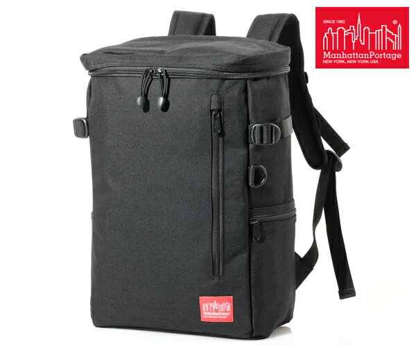 【すぐに使える10%OFFクーポン&選べるノベルティ付】 Manhattan Portage マンハッタンポーテージ バックパック (カラー:ブラック) MP2231JR | プレゼント ギフト