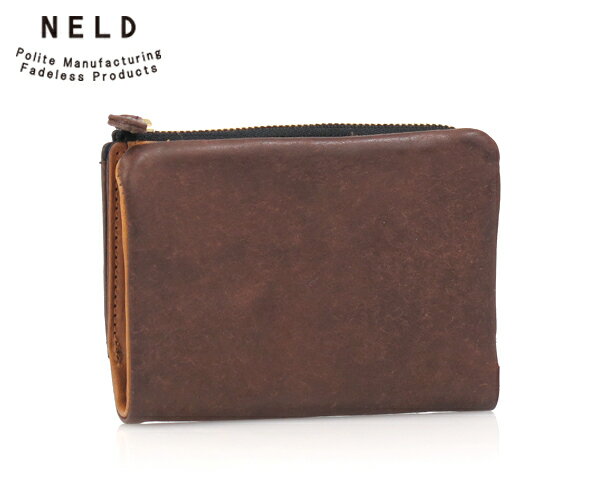 【選べるノベルティ付】 NELD ネルド プエブロF ミドル財布 （カラー：チョコ） AN223 | 財布 ミドル財布 ブランド ウォレット おしゃれ 小物 就職祝い | プレゼント ギフト