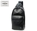 ポーター アルーフ スリングショルダーバッグ 023-03799 (カラー:ブラック) | ワンショルダー 023-03799 吉田カバン PORTER メンズ...