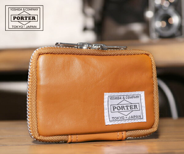 楽天COOL CATポーター フリースタイル キーケース 707-07177 （カラー：キャメル） | キーケース707-07177 吉田カバン PORTER メンズ レディース 日本製 プレゼント