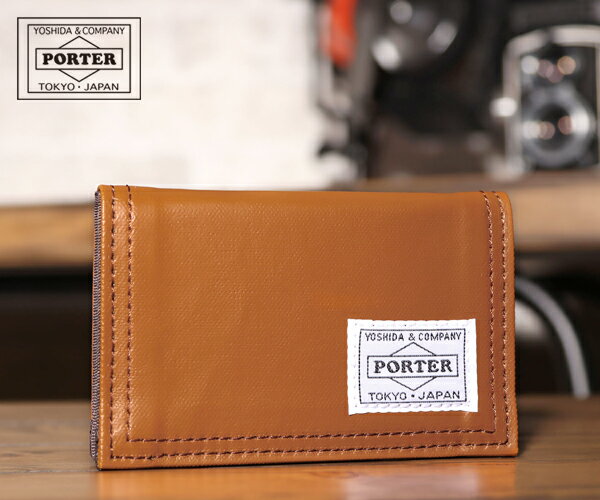 PORTER 名刺入れ ポーター フリースタイル カードケース 707-08227 （カラー：キャメル） | カードケース 707-08227 吉田カバン PORTER 名刺入れ ギフト プレゼント