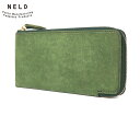 【選べるノベルティ付】NELD ネルド プエブロF L字ラウンド長財布 (カラー:グリーン) AN282 | プレゼント ギフト(4)