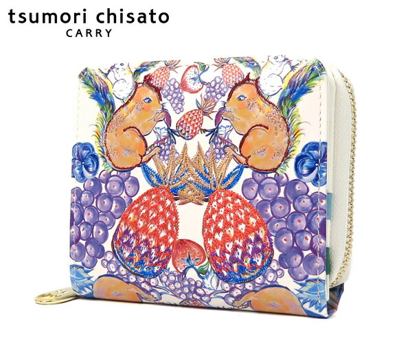 Rakuten - 【選べるノベルティ付】tsumori chisato ツモリチサト tcアニマル 折財布 （カラー：ホワイト） 057936 | プレゼント ギフト