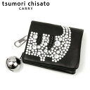 【選べるノベルティ付】 tsumori chisato ツモリチサト キラネコ ミニ財布 (カラー:ブラック) 57331 | プレゼント ギフト(4)