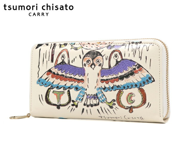 【選べるノベルティ付】 tsumori chisato ツモリチサト ムーンライトアニマル ラウンド長財布 （カラー：マルチ） 57780 | ギフト プレゼント