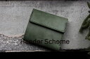 【Hender Scheme / エンダースキーマ】財布 clasp wallet(li-rc-clw)green☆7月12日(土)発売!
