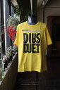 【doublet / ダブレット】24SS AI-GENERATED "DOUBLET" LOGO T-SHIRT (24SS32CS315)YELLOW