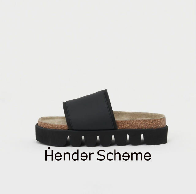 【Hender Scheme / エンダースキーマ】サンダルcaterpillar(qn-rs-cat)black