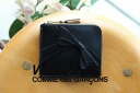 【Wallet COMME des GARCONS / ウォレット コムデギャルソン】コムデギャルソン 財布 Big Bow Zip Around Wallet(8Z-O310-051)Black☆7月10日発売!