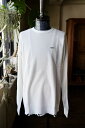 【©SAINT M×××××× / セントマイケル】25SS サーマルL/S Tシャツ LS THARMAL TEE(SM-HR8-0000-038)WHITE