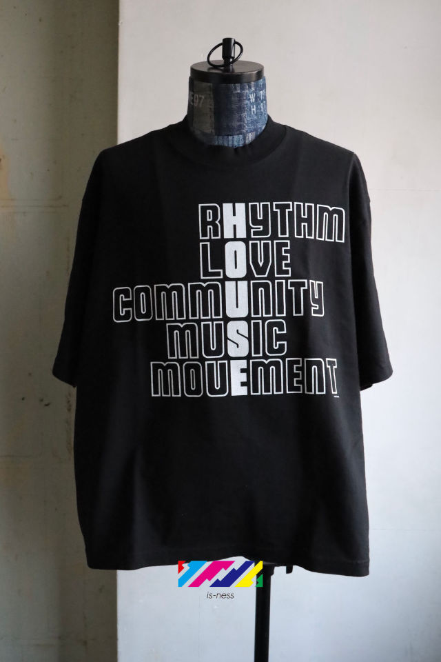 is-ness / ͥۡISNESS MUSIC / ͥߥ塼åۥߥ塼å 25SS HOUSE RHYTHM T-...