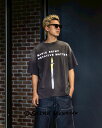 【©SAINT M×××××× / セントマイケル】Tシャツ CANDLE SS TEE(SM-HR8-0000-008)BLACK