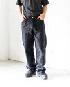 【FOUNDOUR / ファウンダ】DOUBLE KNEE PANTS (015FD252014)BLACK | パンツ