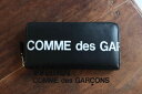 【Wallet COMME des GARCONS / ウォレット コムデギャルソン】コムデギャルソン 財布 Wallet Huge Logo Wallet (...