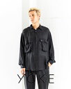 【YOKE / ヨーク】25FW シャツ Cupro Work Shirt(YK25FW01081SH)BLACK☆7月19日(土)発売!