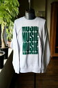 【ISNESS MUSIC / イズネスミュージック】【is-ness / イズネス】25AW DELAY SWEAT SHIRTS (IMP6_17_MUSIC DELAYSW01)ASH☆新作発売!