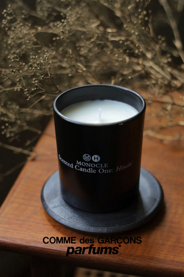 【COMME des GARCONS PARFUMS / コムデギャルソンパルファム】コムデギャルソン キャンドル O-C MONOCLE 01 HINOKI Candle (165g)★11月14日(金)発売！