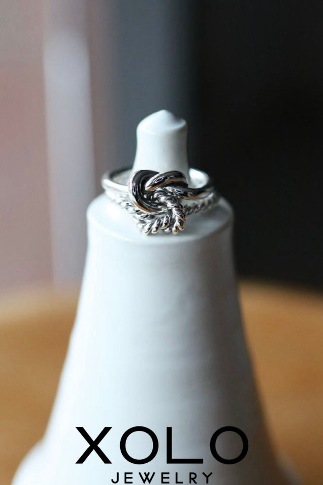 【XOLO / ショロ】JEWELRY リング / Double Knot Rope Ring(XOR080)★11月15日(土)発売！