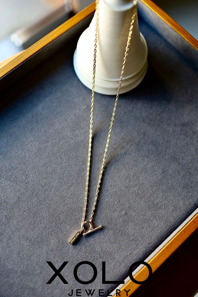 【XOLO / ショロ】JEWELRY ネックレス / Marina Link Necklace(XON45-50G)★11月15日(土)発売！