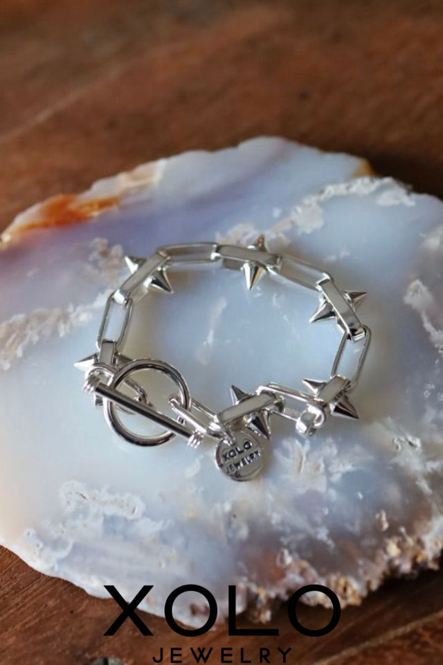 【XOLO / ショロ】JEWELRY ブレスレット / Spike Link Bracelet -15mm-(XOB112)★11月15日(土)発売！