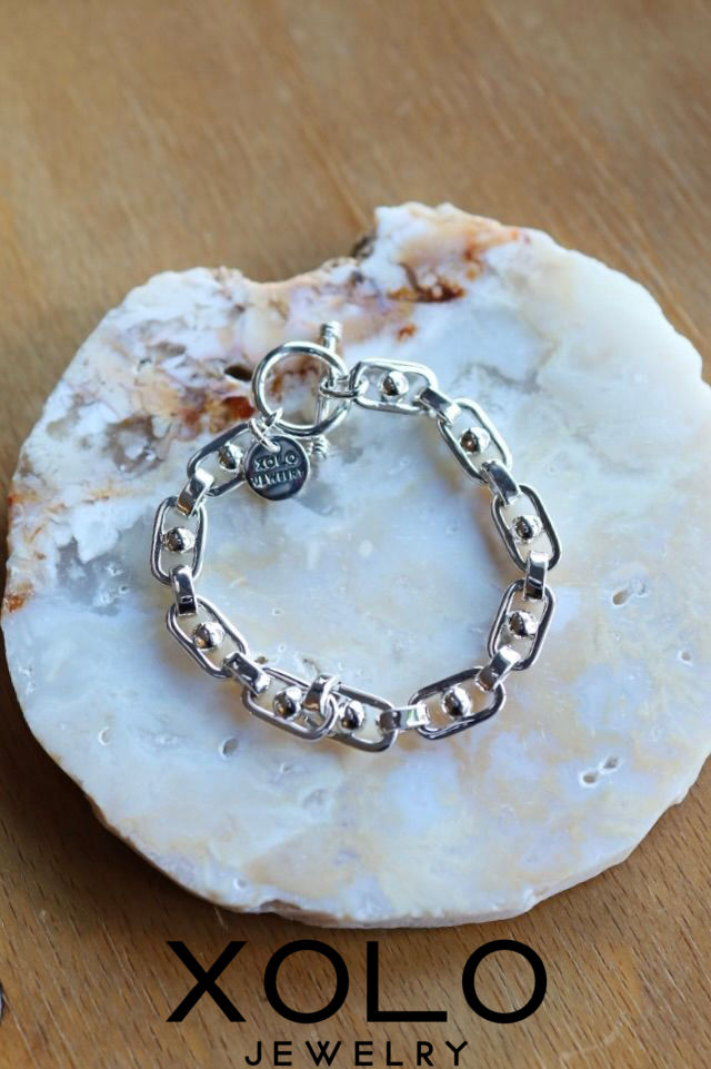 【XOLO / ショロ】JEWELRY ブレスレット / Ball Link Bracelet -8mm-(XOB110)★11月15日(土)発売！