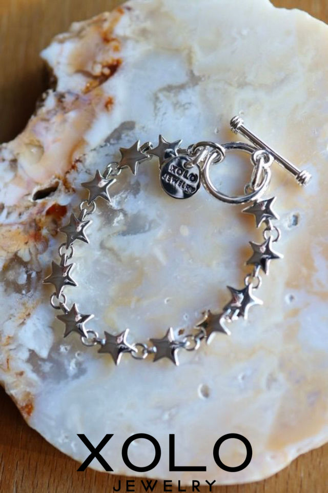 【XOLO / ショロ】JEWELRY ブレスレット / Star Link Bracelet -9mm-(XOB108)★11月15日(土)発売！