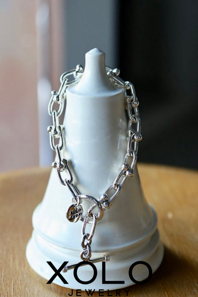 【XOLO / ショロ】JEWELRY ブレスレット / Double Homage Link Bracelet -13mm- (XOB074)SILVER925☆11月15日(土)発売！