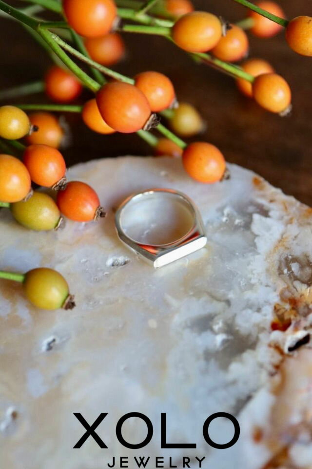 【XOLO / ショロ】JEWELRY リング / Signet Ring with sodalite -Thin-(XOR120)★新作発売！