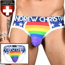 ローライズジョックストラップ ケツ割れ ケツワレ メンズ アンダーウェア アンドリュークリスチャン Andrew ChristianアンクリStar Pride...