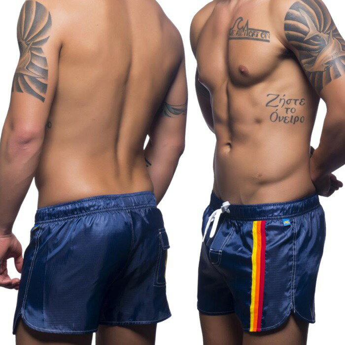メンズ水着 海パン ブランド ショート丈 トランクスタイプ水着 男性水着 Andrew Christian アンドリュークリスチャン スイムショーツCalifornia Collection(7624)